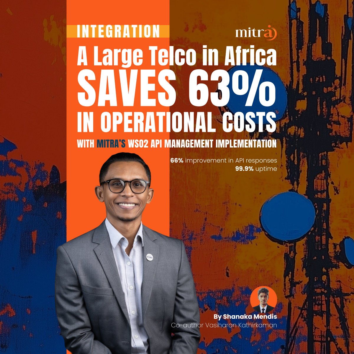 MitraInnovation's tweet photo. Discover how Mitra AI's WSO2 API Management transformed a major African telco, achieving 63% savings in operational costs, a 66% improvement in API responses, and 99.9% uptime. Authored by Shanka Mendis & Vasiharan Kathirkaman.
๐https://t.co/7cBHBONDW1
#MitraAI #wso2 https://t.co/VhV279ViTp