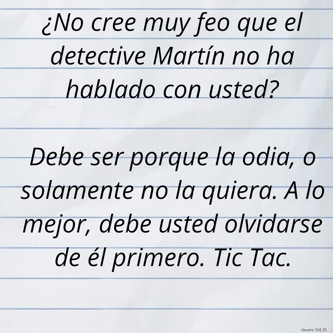 CHICAFR3SA's tweet photo. ( la mente de la rubia daba vueltas, a pesar de ser temprano, encontrarse aquella nota en mitad de la noche no había sido algo bueno.

tal vez tenía razón. o no, no lo sabía, pero su mente divagaba aquellas posibles respuestas con escenarios ficticios mientras temblaba. ) https://t.co/MMJjAXfRMw