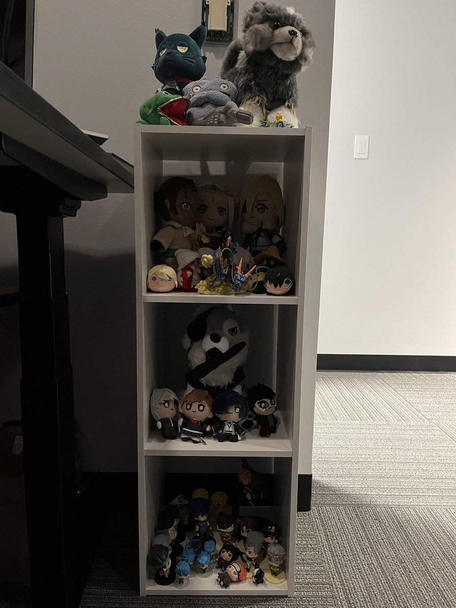 BFlannelJordan's tweet photo. I finally got around to building that shelf in my office. https://t.co/n14WzpFw01
