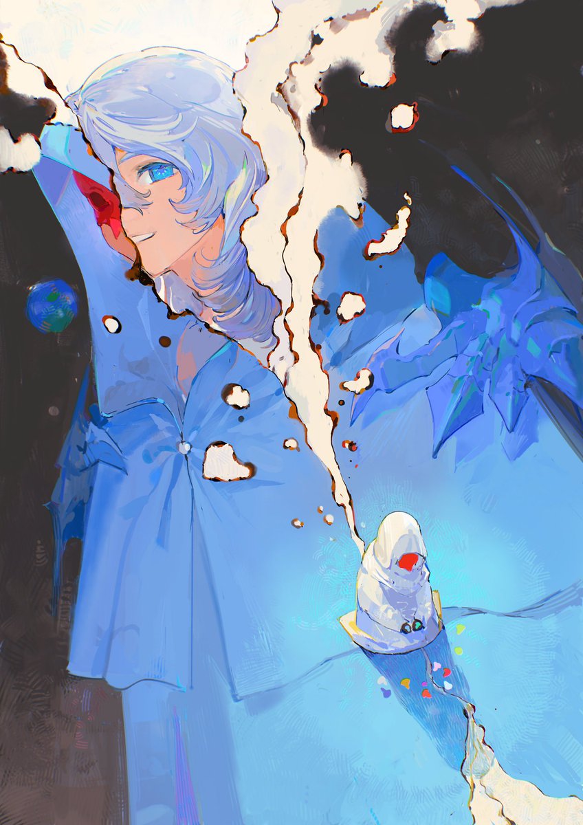 #Themis #テミス #FF14art #FF14 这张图居然这里没有发过，爬上来发一发