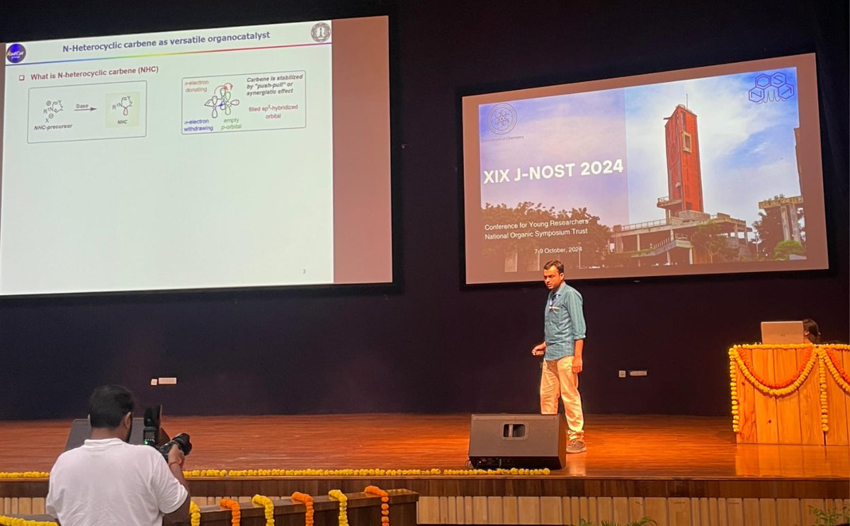 Guin_Lab (@radcatgroup) on Twitter photo During lecture session at XIX J-NOST 2024 <a href="/NOST_India/">NOST</a> <a href="/iitgn/">IIT Gandhinagar</a>
 " Asymmetric Catalysis through Covalent mode of NHC" 
<a href="/souravdutta96/">Sourav Dutta</a> 
<a href="/RadCatGroup/">Guin_Lab</a>  <a href="/iacskolkata/">Indian Association for the Cultivation of Science</a> 
#Asymmetric_Catalysis During lecture session at XIX J-NOST 2024 <a href="/NOST_India/">NOST</a> <a href="/iitgn/">IIT Gandhinagar</a>
 " Asymmetric Catalysis through Covalent mode of NHC" 
<a href="/souravdutta96/">Sourav Dutta</a> 
<a href="/RadCatGroup/">Guin_Lab</a>  <a href="/iacskolkata/">Indian Association for the Cultivation of Science</a> 
#Asymmetric_Catalysis