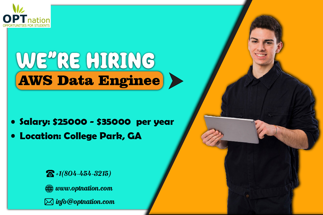 optnation_usa's tweet image. Explore AWS Data Enginee Jobs in College Park, GA
📩 Apply Here: optnation.com/aws-data-engin…
.
.
.
#awsjobs #dataengineer #awsdataengineer #dataengineering #techjobs #itjobs #awscloud #cloudcomputing