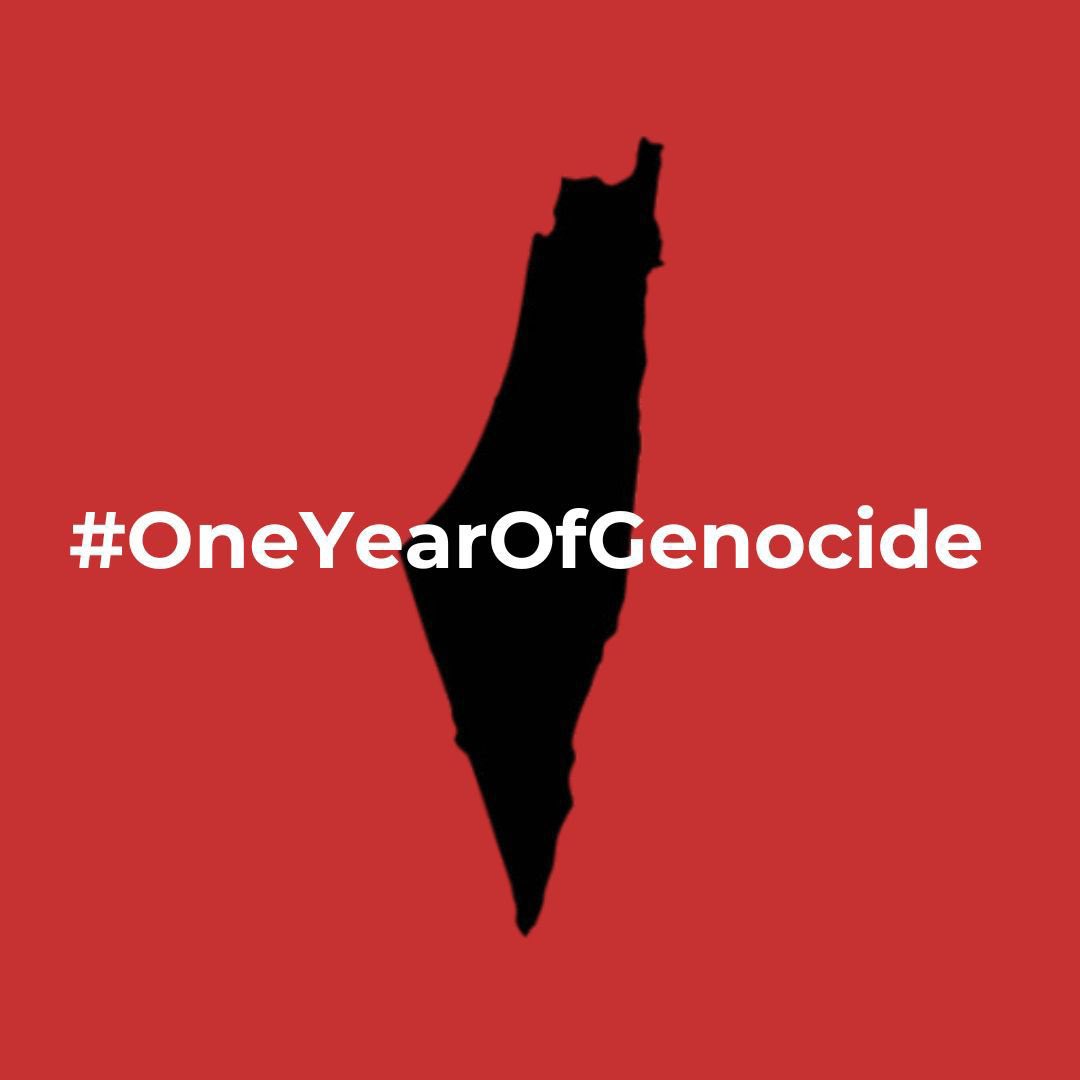October 7 marks one year of genocide. Since October 7, 2023, thousands of Palestinians are no longer with us.

One year of genocide, one call for justice. We will not give up. Stand up, speak out, and take action for Palestine.

#OneYearOfGenocide #IsraeliWarCrimes #MSANational