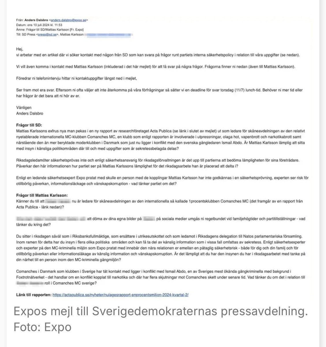 Annika Strandhäll tweet media