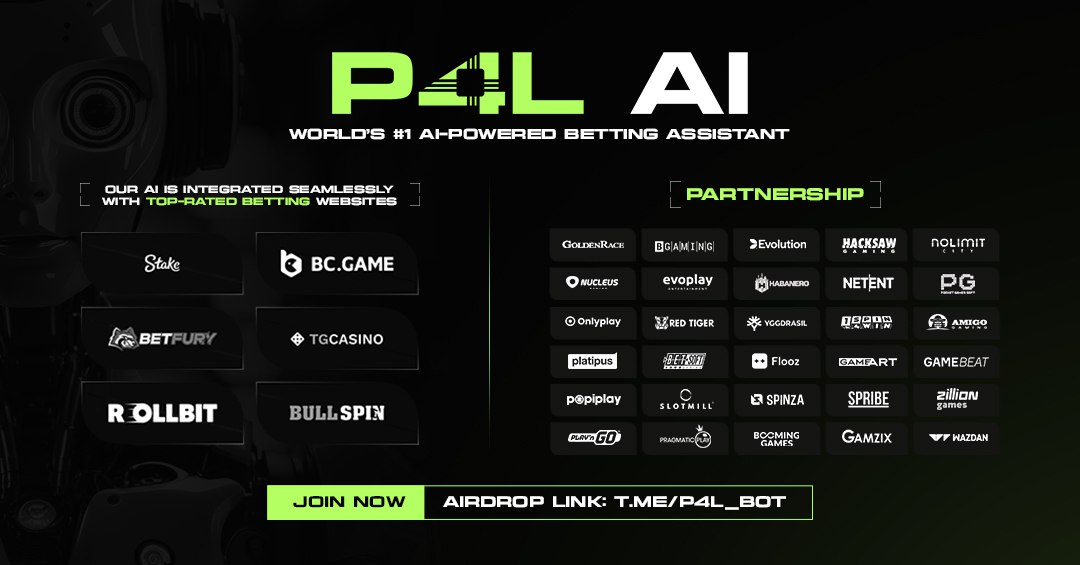 New #airdrop: P4lloween (For all &amp; FCFS)
Reward: Diamonds &amp; P4L Tokens
News: Backers, NeuralNetwork
Distribution date: After listing

🔗Airdrop Link: t.me/p4l_bot

1: Diamonds will be converted into P4L tokens after TGE
2: The 20 referrals will share be $10,000 in TON