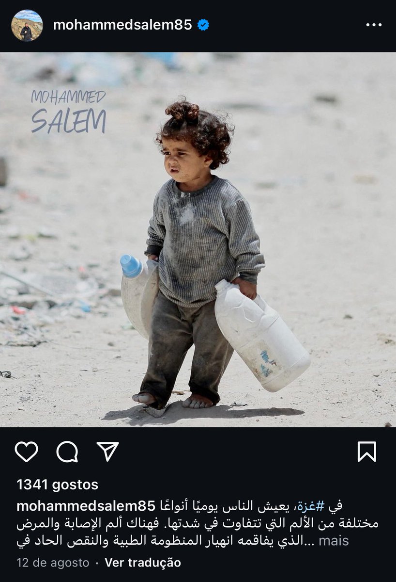 luisinhacf's tweet photo. Este fotógrafo tem documentado o genocídio em Gaza no último ano https://t.co/uGbKYFXrpp