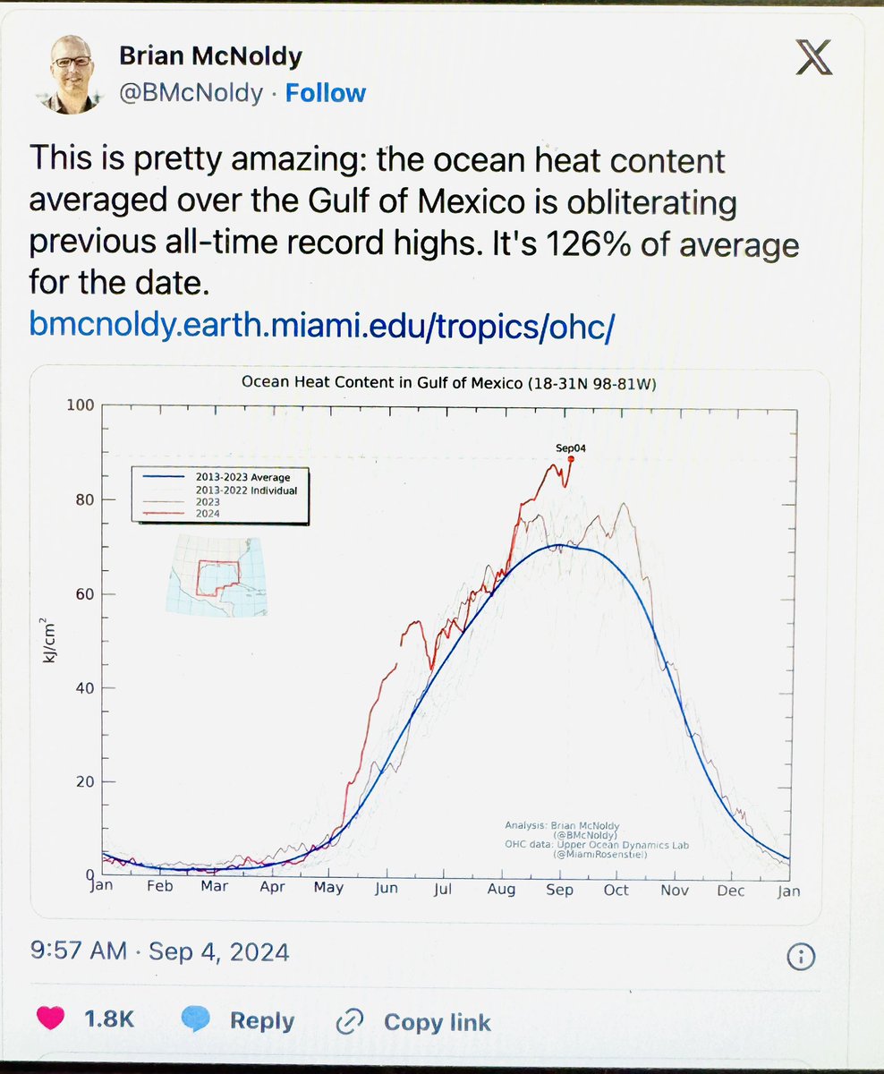 Idk m, I’m no scientist, but it almost seems like maybe our CLIMATE has CHANGEd.