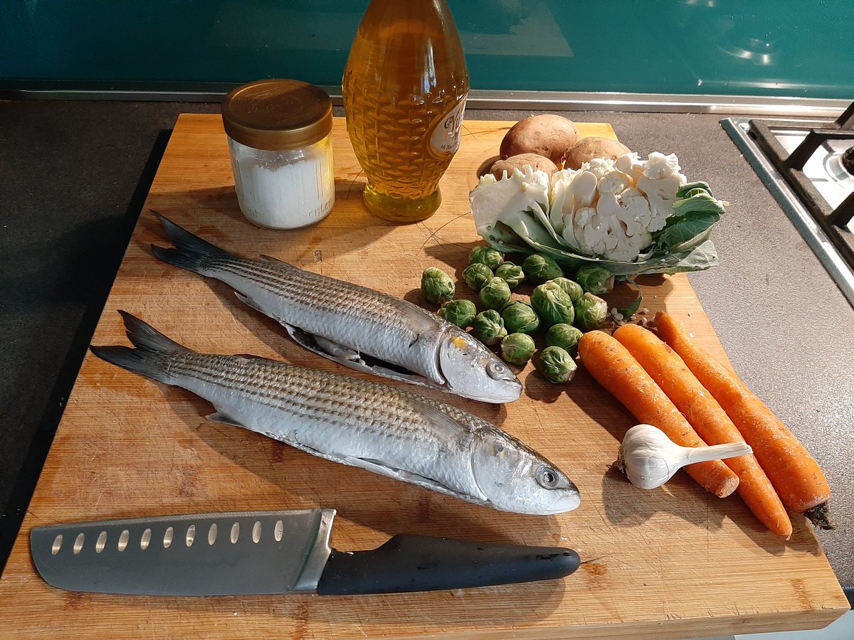 RogoznicaRental's tweet photo. The lazy monday meal...ilti po kroejšanski:
Frigani cipli s lešanim povrćem i povrtnom juhicom na purgerski 😛😛😛
#fishbowl #domace #dubrava #ribariSeNeKaraju https://t.co/TpNIHLTWuH