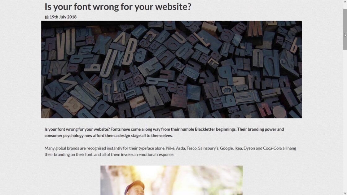 VideoAndWeb's tweet image. Multitudes of worldwide brands are identified immediately by their typeface alone. We establish our font associations from as early as a few months old. Such is the power of the humble font. #fontdesign #smallbusiness #Londonwebservices vidweb.uk/font