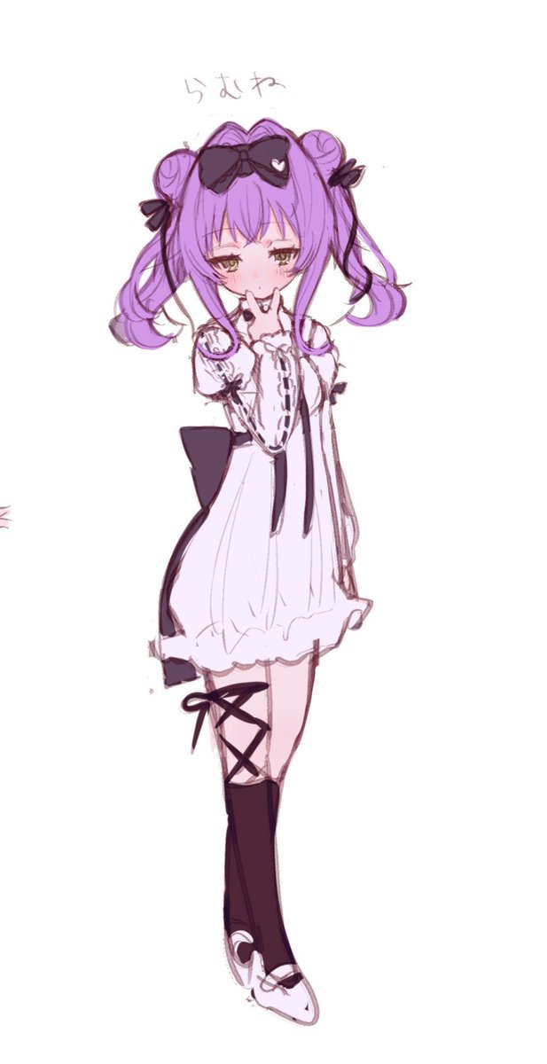 今やってる創作の子たち、もう3人作る！