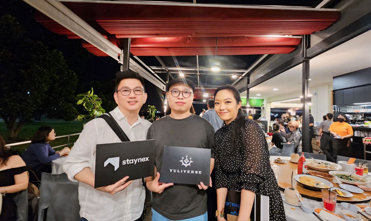 Together with <a href="/TheYuliverse/">Yuliverse</a> we are determined to bring the #Web3 elements to the #travel industry. 

Thanks to <a href="/0xAncientTwo/">AncientTwo</a> for making the partnership happens! 🔥🔥🔥

#LFG 
<a href="/staynexcom/">Staynex ™</a>