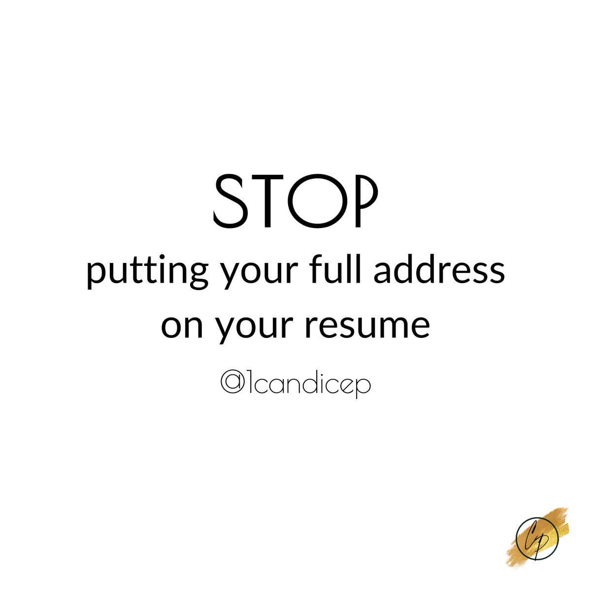 1candicep's tweet photo. 💡 Tip: Keep it simple—city, state, and contact info are all you need! Let your skills and experience speak for themselves. Oh...and HAPPY MONDAY 😀
 #RecruiterTips #ResumeTips #CareerAdvice #CandiceP #FaithAndMindset #FaithAndMindsetCoach #PurposeCoach #CareerCoach https://t.co/vk6B4v8jK3