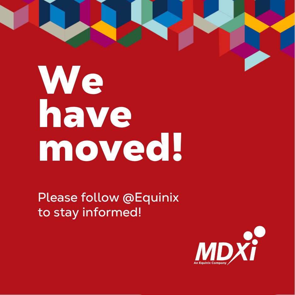 We have moved....
Follow <a href="/Equinix/">Equinix, Inc.</a> to stay up to date!