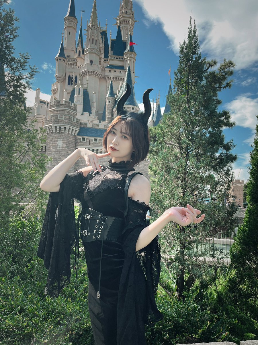 マレフィセント」バウンドコーデ🪡 実写版の映画をみて大好きになった