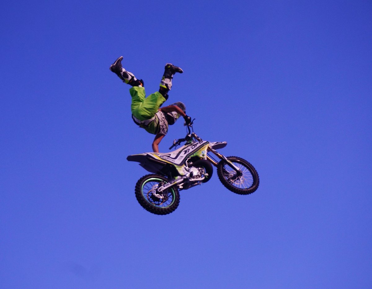 Ry0qN's tweet image. 楽しかった(  ˙꒳​˙  ) 
#FMX
#FDJ
#岡山国際サーキット