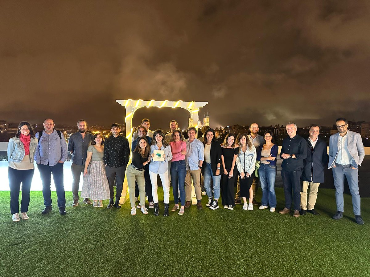 circbiocarbon's tweet photo. Last week was an important milestone for CIRCULAR BIOCARBON. The consortium, coordinated by @urbaser_ came together in @zaragoza_es for the inauguration of its flagship biorefinery, the first of its kind in Europe. https://t.co/aFyyjhaOrF https://t.co/NRoUxgGTQS