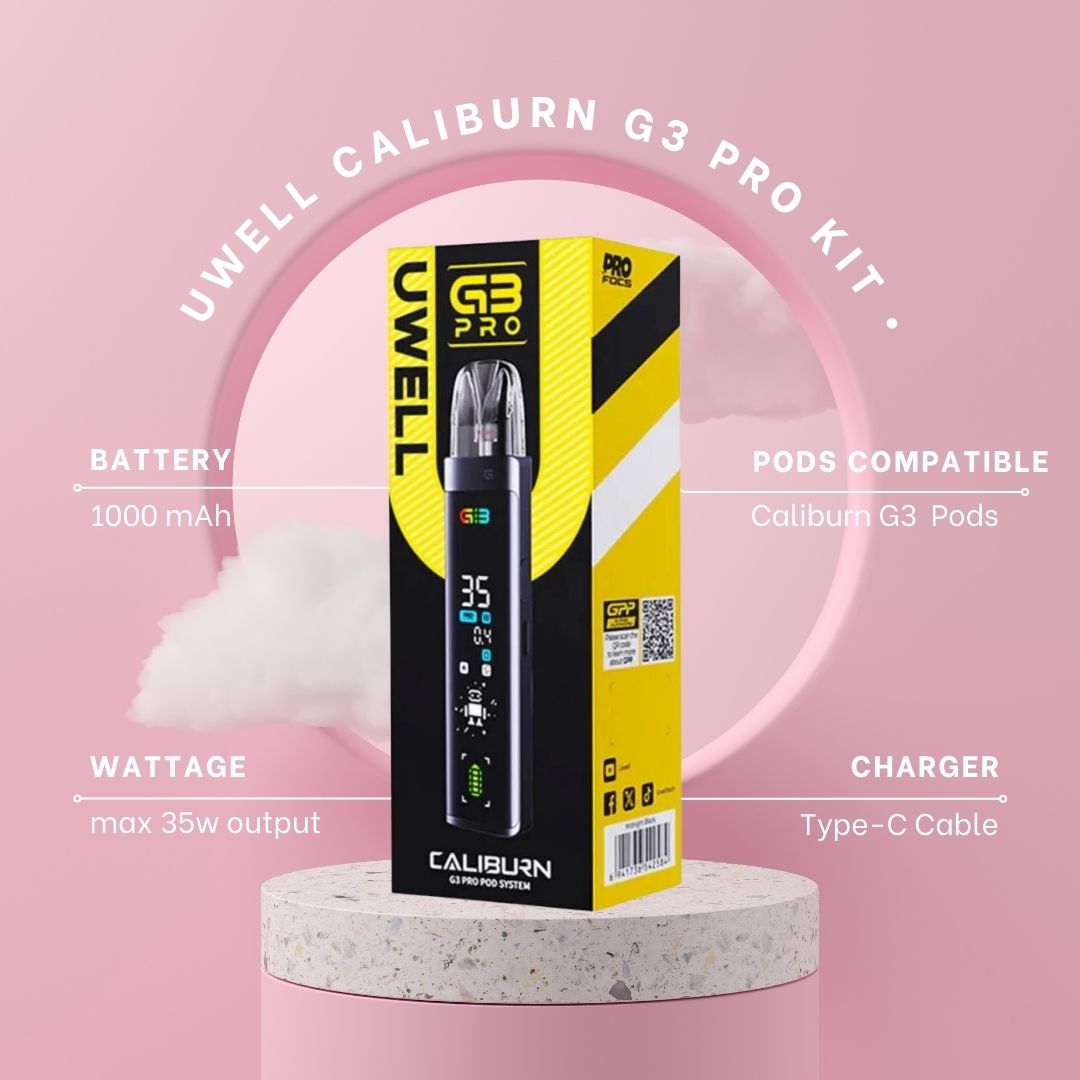 Uwell Caliburn G3 Pro Kit | Beginner Vape Devices

vpdubaiking.ae/product/uwell-…

#vapedubai #vapeuae #vapeshop #caliburnvape #caliburng3pro #newcaliburnvape #caliburnproprice #vapeindubai #vapeinuae #vapeshopdubai #bestpodkit
