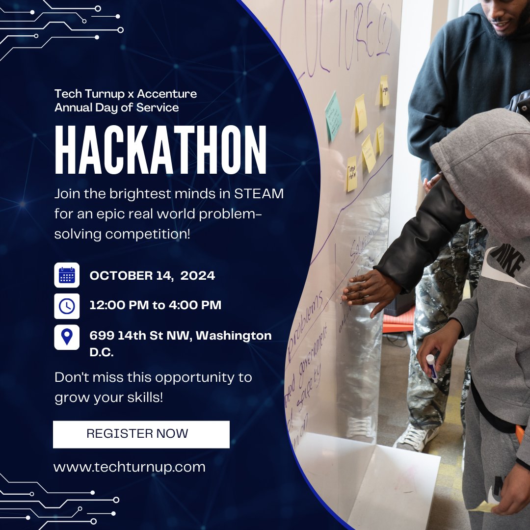 techturnup's tweet image. Ready to make a difference? 🌟 Join our Hackathon to engage with design thinking and tackle global challenges! Don’t just watch the change—be the change! Sign up today! bit.ly/hackathonseries 🌍💡 #HackForChange