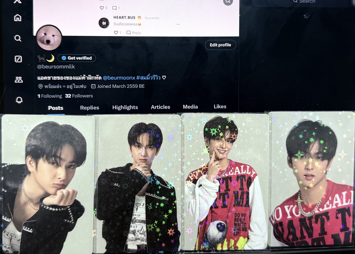 beurmoonx's tweet photo. 💭 wts การ์ดไม่มีตำหนิ

♡ การ์ดเดบิวต์ คอปเปอร์ ได้ทั้ง 4 ใบ 
— 1400 บาทรวมส่งค่ะ

#ตลาดนัดBUS https://t.co/fOjk64Xf9S