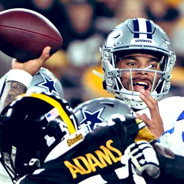 LocBoyJC's tweet photo. Lamar fumbled the game ball away, then Cincy missed a fg and the next play Derrick Henry took it down inside the 5

“Impressive! MVP Lamar is back!!”

Dak went 5/7 on final drive, jumped on a fumble to save the game ball, then threw a GW TD

“Not Impressed. Showed me nothing” https://t.co/FrhVI0015k