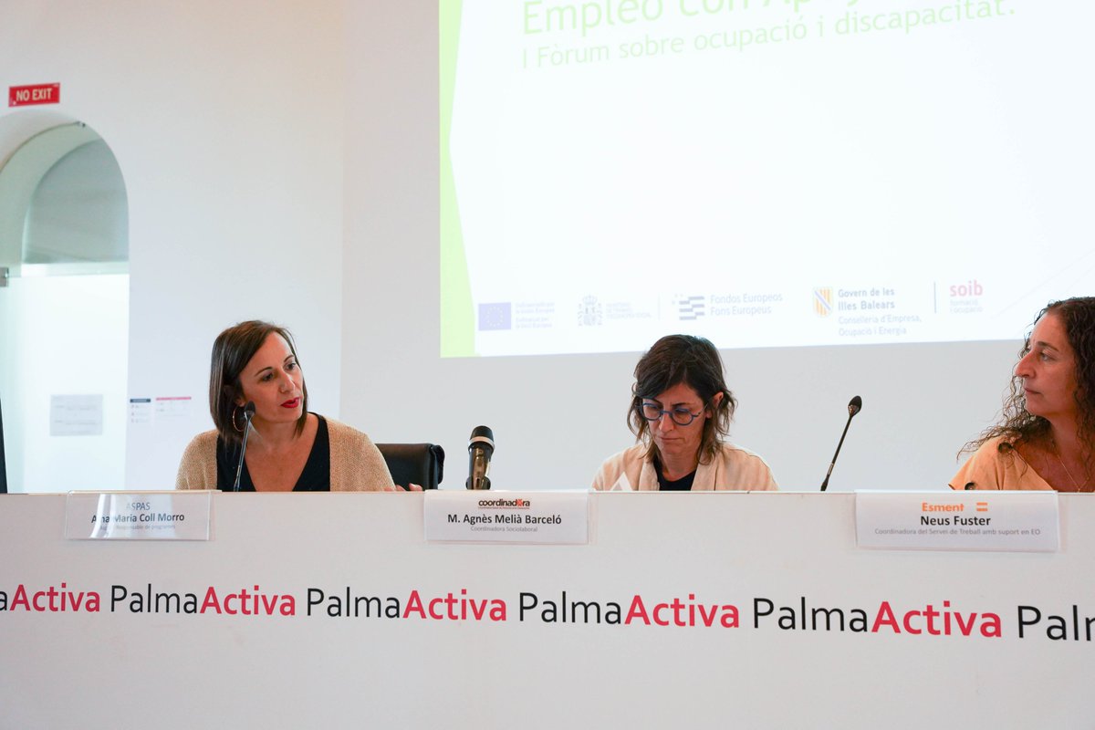 PalmaActiva's tweet photo. També volem agrair a FoQua, Esment, Mater i CAEB la seva participació tant durant la preparació com durant la jornada.

Esperam que la trobada hagi estat útil a totes les persones participants que han omplert la nostra sala d'actes.

@CAEB 
@orgmater 
@esmentcomunidad https://t.co/AJv2fRSnRT