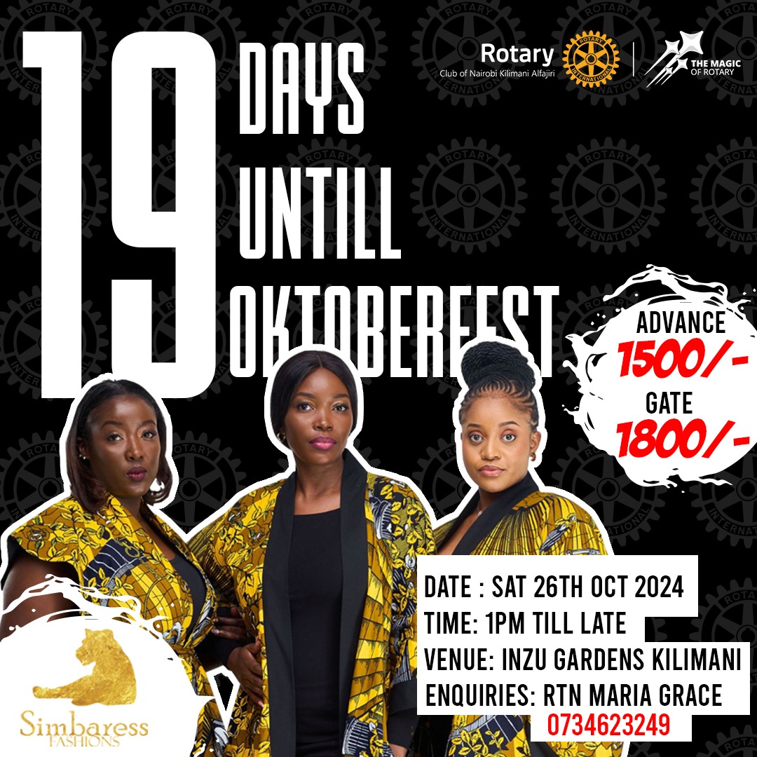 simbaress's tweet image. We will be at @RCKA3 &apos;s Oktoberfest this month - Sat 26th Oct from 1pm. Come get unbeatable prices from us! All pieces are made in Kenya #Fashion #Simbaress #Oktoberfest #Nairobi #Kenya State House Kenyatta Ruto BREAKING NEWS