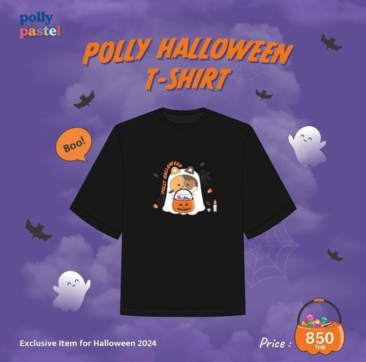 Polly Halloween T-shirt by Polly Pastel
Limited Item no restock

Size S - 3XL 
Price : 485k - DP 440k

📍Bekasi
Bisa 🍊