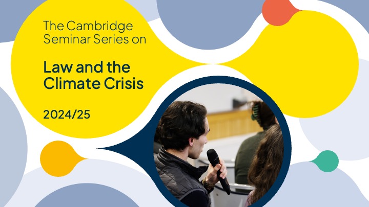 Centre for Climate Engagement (@climatehughes) on Twitter photo The Cambridge Seminar Series on Law & the Climate Crisis offers insights from top experts on #LawforClimateAction & #ClimateChange. Free registration: bit.ly/4dmBiCu
Co-hosted by CCE <a href="/Hughes_Hall/">Hughes Hall</a> <a href="/CambridgeZero/">Cambridge Zero</a> <a href="/CEENRG/">CEENRG</a> @CambridgeClimateSoc <a href="/Lauterpacht_Ctr/">Lauterpacht Centre for International Law</a> <a href="/camlawsoc/">Cambridge University Law Society</a>. The Cambridge Seminar Series on Law & the Climate Crisis offers insights from top experts on #LawforClimateAction & #ClimateChange. Free registration: bit.ly/4dmBiCu
Co-hosted by CCE <a href="/Hughes_Hall/">Hughes Hall</a> <a href="/CambridgeZero/">Cambridge Zero</a> <a href="/CEENRG/">CEENRG</a> @CambridgeClimateSoc <a href="/Lauterpacht_Ctr/">Lauterpacht Centre for International Law</a> <a href="/camlawsoc/">Cambridge University Law Society</a>.