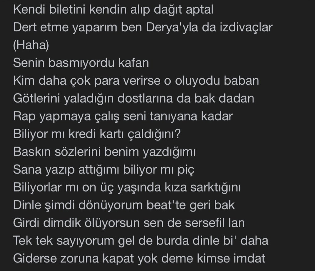 <a href="/charmquell/">CharmQuell</a> <a href="/dehainc/">Deha</a> Dehanın bir zamanlar can dostu olan Batunun, Dehaya attığı diss. Ne bok olduğunu açıklamış zamanında