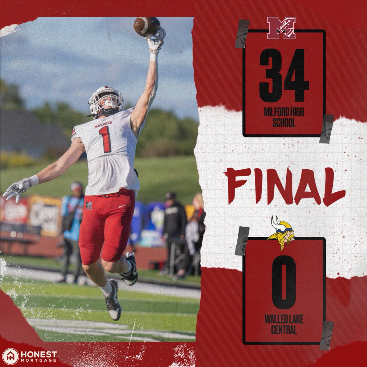 Milford Athletics (@milfordsport) on Twitter photo FOOTBALL | Milford Mavs dominates the Vikings In a 34-0 shutout!!! <a href="/LakesVC/">Lakes Valley Conf.</a> <a href="/BruceMaverick/">Milford High School</a> <a href="/MavPack14/">Milford MavPack</a> @HTLSports @MiPrepzone FOOTBALL | Milford Mavs dominates the Vikings In a 34-0 shutout!!! <a href="/LakesVC/">Lakes Valley Conf.</a> <a href="/BruceMaverick/">Milford High School</a> <a href="/MavPack14/">Milford MavPack</a> @HTLSports @MiPrepzone