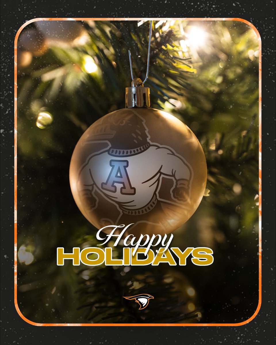 Happy Holidays, from AU Football🎄🎅✝️