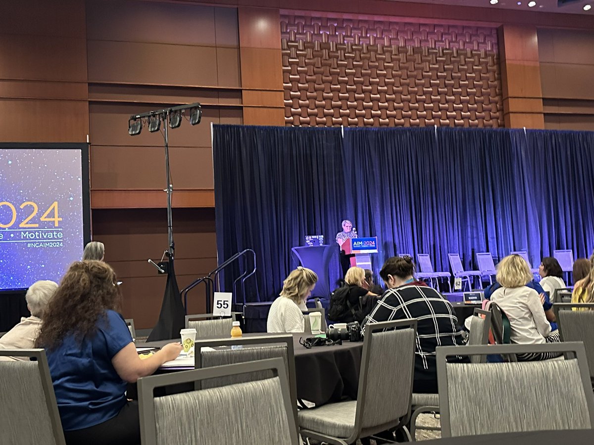 It’s so inspiring to hear Catherine Truitt, State Superintendent, lead the way to excellence this week. <a href="/VanceCoSchools/">Vance County Schools</a> is ready for a great week. #Aim2024 #DayofAI <a href="/ncdpiDTL/">NCDPI DTL</a> @CTruittNCDPI