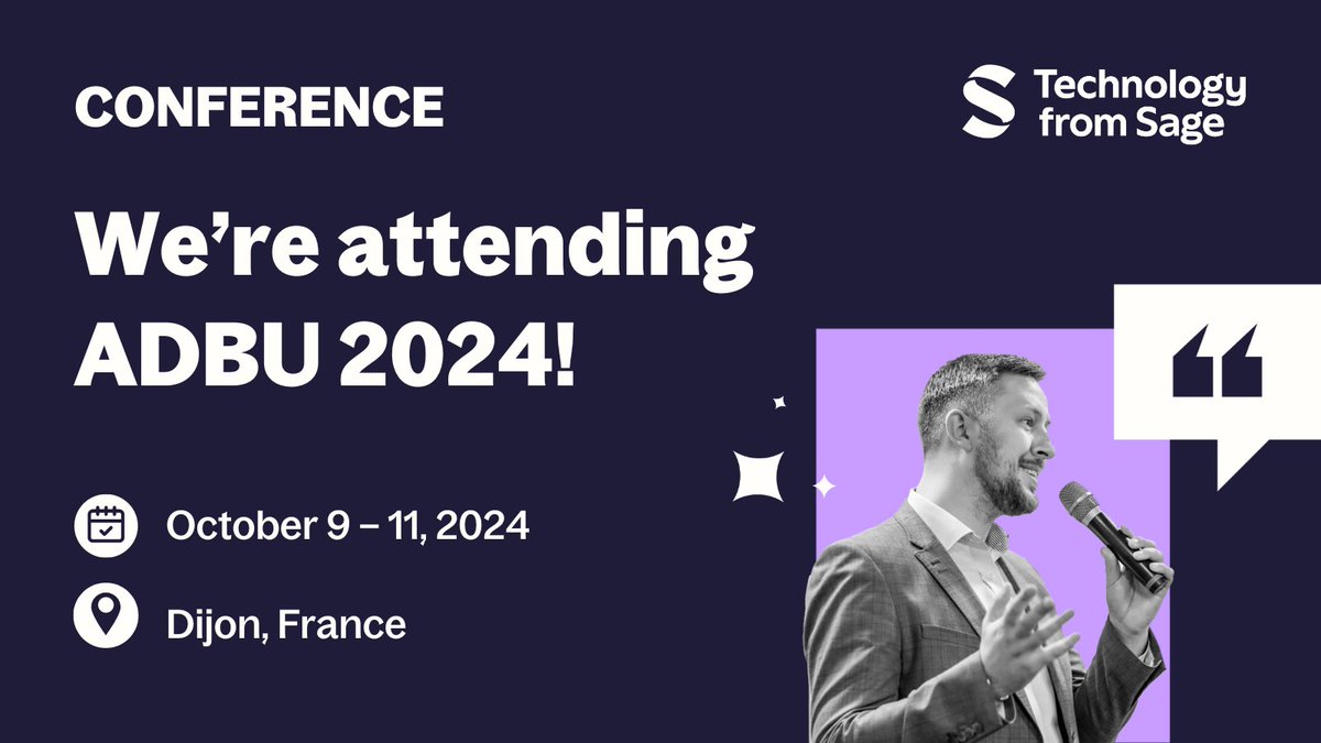 leanlibrary's tweet image. We&apos;re attending @ADBU_Officiel Conference in Dijon, France this week! 😄

If you&apos;re attending, we&apos;d love to catch up at at the #TechfromSage stand #8.

Plus, get your hands on a Lean Library llama. Our Development Manager, Rob, would love to say hello. 

▶️technologyfromsage.com/events/adbu/