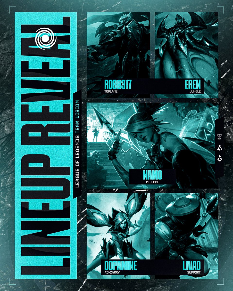 MT1 - VISION 💙

Heute Abend gehen sie direkt in die Schlacht und zeigen, was in ihnen steckt.

💣 TOP - rob0317
🌳 JUNGLE - <a href="/xErenando/">Eren</a> 
🧙‍♂️ MIDLANER - <a href="/Namo_phoenix/">MT1 Namo</a> 
⚔️ BOTTOM - <a href="/dopamine2109/">Nyxus</a> 
🛡️ SUPPORT - <a href="/Livad_x/">Livad</a> 

🛟 SUB - <a href="/Jrslvv0/">Jaroslav</a> 
🛟 SUB - <a href="/OriStillTheMain/">Ori✩</a> 

#MT1WILLRISE