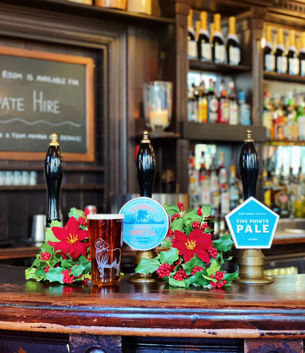 It’s that time of the year… so come along and enjoy a pint of Young’s Special 🍻 while you scout out our historic public bar, available for private hire and the perfect venue for your Christmas parties 🥳🍾✨

#pubsoflondon #youngspubs #partyvenue #venuehire #realale #party
