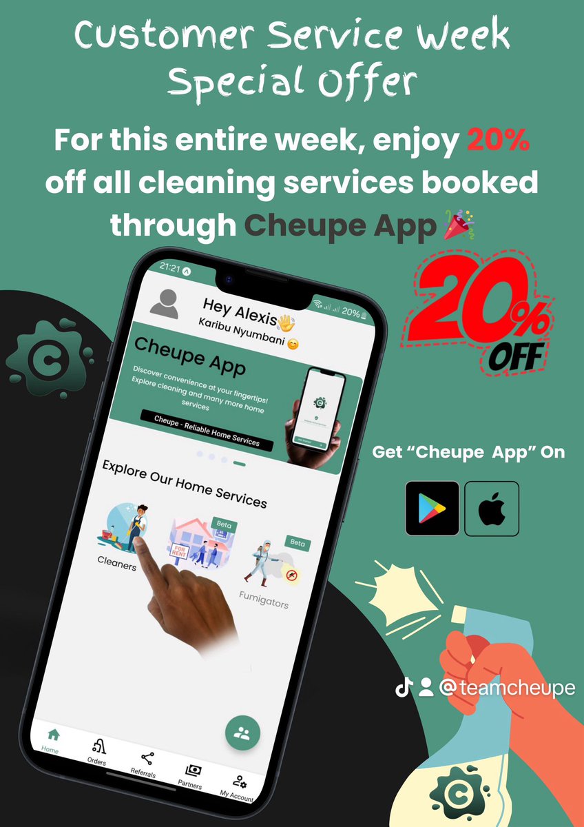 TeamCheupe's tweet photo. Happy Customer Service Week https://t.co/xchuW2rPh0