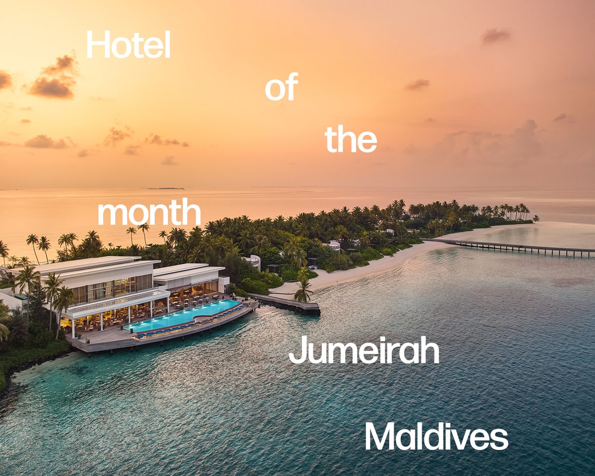 SecretTrips's tweet photo. The Maldives is the ultimate postcard of island living – and joining the myriad resorts in the archi-pelagic country back in 2021, Jumeirah Olhuhali Island is the essence of tropical luxury.
⁠
https://t.co/GCiIYirYgz https://t.co/uiGSaETTv2