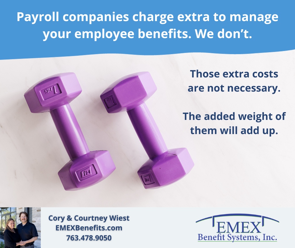 EmexBenefits's tweet image. Remove the added weight of expenses.
#NoBundleInsurance #ReduceExpenses #EMEXCanHelp