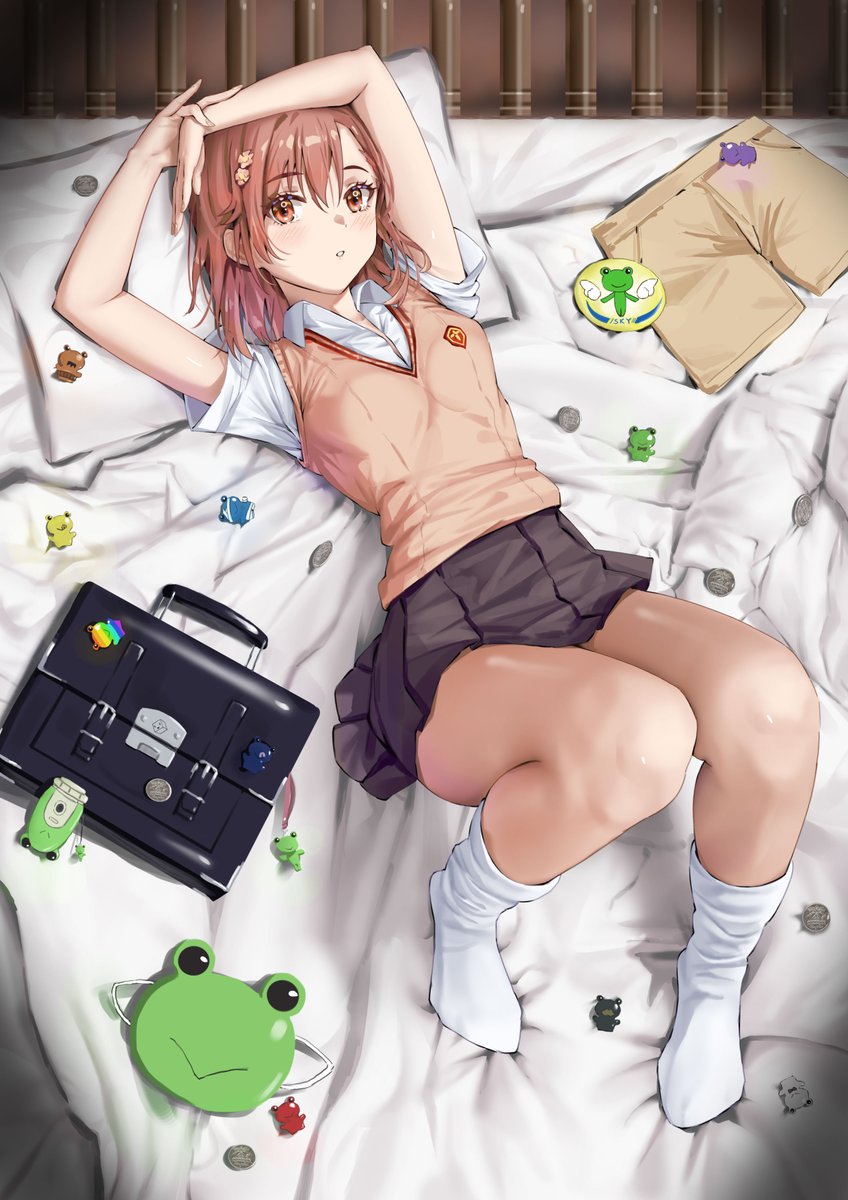 #とある科学の超電磁砲 #御坂美琴
黒子の覗き視点