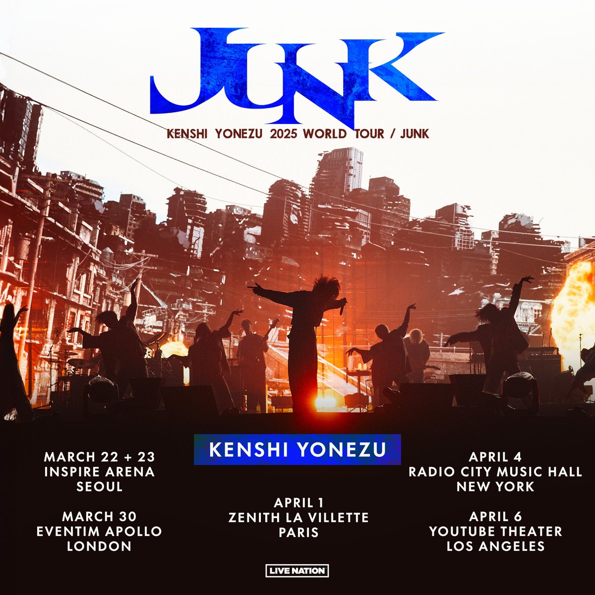 ━━━━━━━━━━━━━ KENSHI YONEZU 2025 WORLD TOUR / JUNK