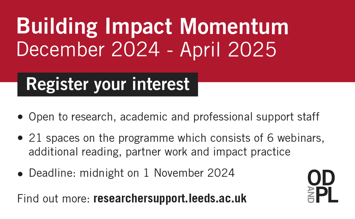 ResearcherDevelopment@Leeds tweet media