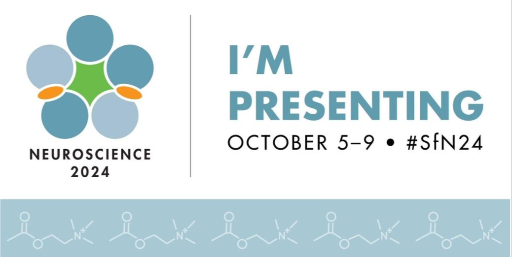 Gooooood Morning SfN!! Interested in hormones and their potential role in Alzheimer's pathogenesis? Stop by my poster at B124 to hear more about the work I do!! I hope to see you here!! 

#SfN24 #PosterPresenter #Science #Neuroscience