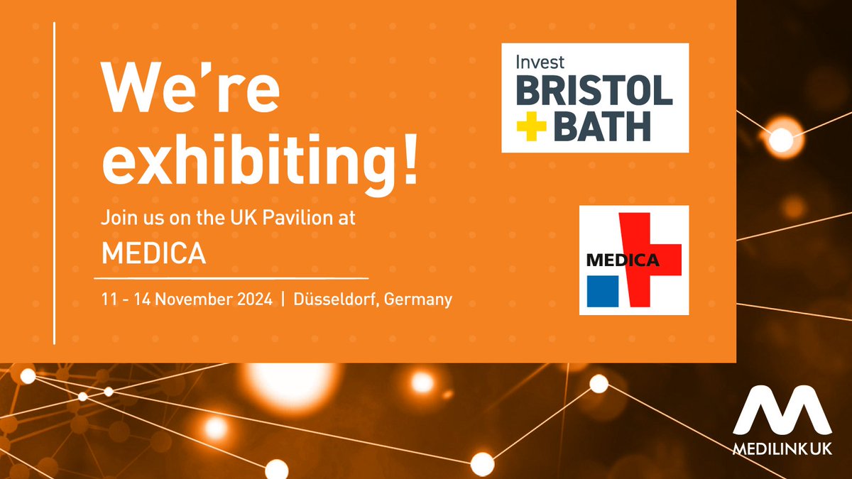 📢 We’re excited to highlight that <a href="/investbrisbath/">Invest Bristol & Bath</a> will be joining us on the Medilink UK Pavilion at #MEDICA2024!

Invest Bristol &amp; Bath supports companies investing, relocating, and expanding in the West of England.

⭐ Drop by for a chat to find out more!