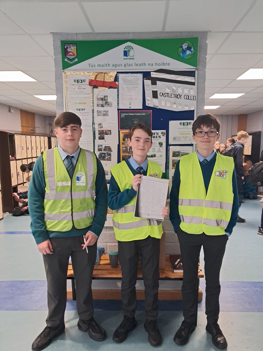 CastletroyC's tweet photo. Reviewing litter, waste & the bin provision in our school,
in consultation with our great caretaking team and attendants.
#SDG4 #SDG11 #SDG12 #SDG13
#collaboration #studentvoice #sharingwisdom
@TLC_Limerick @GreenschoolsIre @antaisce @LimClareETB @Limerickcouncil https://t.co/6CDVGkOOqM