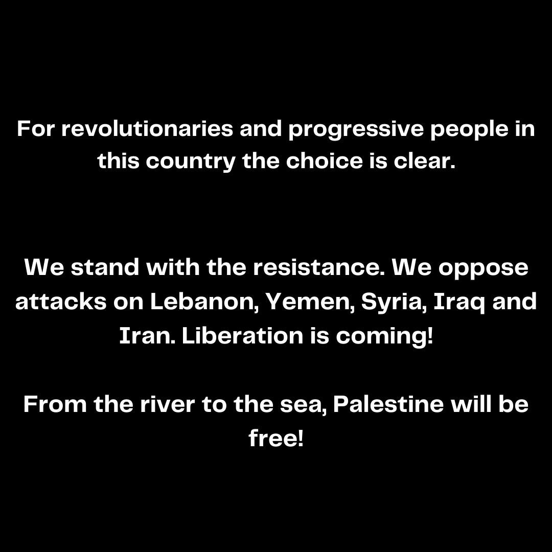 FRSO_Dayton's tweet photo. Excerpts from FRSO's most recent statement.
Read the full text here: https://t.co/MHIVhSM3kS
#palestine
#october7th
#frso https://t.co/khC2Izlf1s
