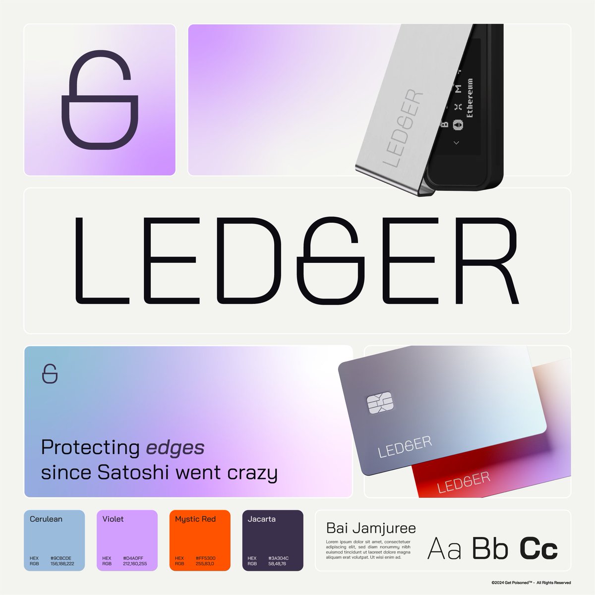 getpoisoned_'s tweet image. The first impression is what conveys confidence and trust. Look at the feelings our bite evokes.

@Ledger Thread🧵