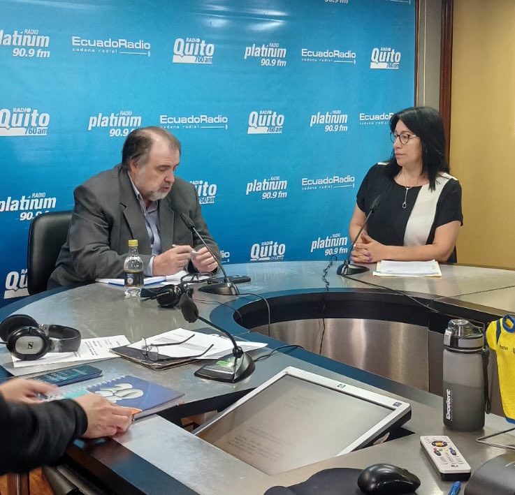 📻 #EnMedios 
#Hoy conversé en <a href="/radioplatinumec/">Radio Platinum</a>  sobre el proceso del #ConcursoCNJ2024 y la importancia de trabajar con   la academia y otros sectores. 
El <a href="/CJudicaturaEc/">Consejo de la Judicatura</a> es un cuerpo colegiado y hay que conversar todos para retomar el Concurso de jueces y juezas. 👩‍⚖👨‍⚖