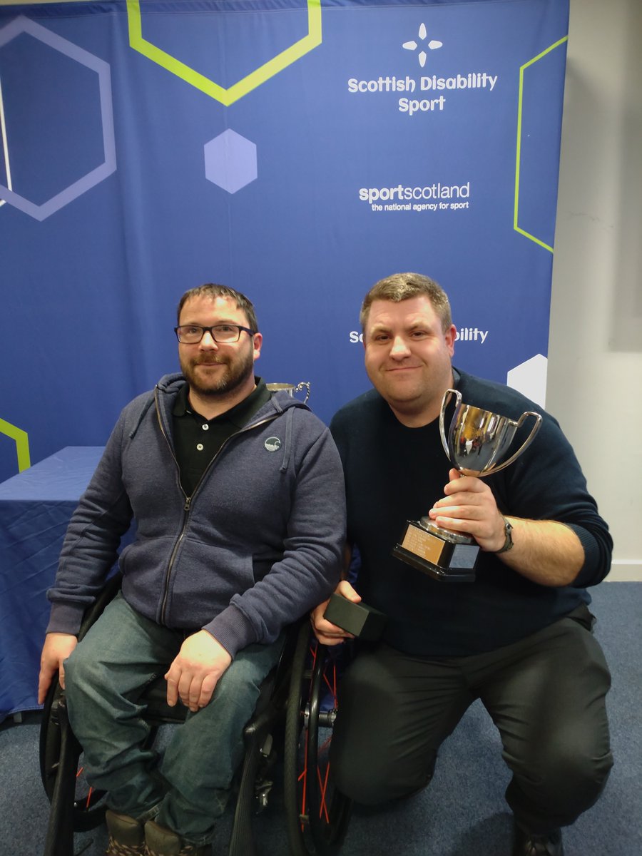 We’d also like to congratulate Academy Coach Bryan Stevens, who received the Eric Liddell pin badge for his outstanding contributions to Disability Sport in the Highlands. This exclusive honour is awarded to just 100 people in Scotland!