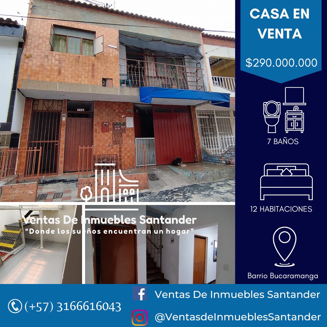 📞 Contáctanos:
Llama al 316 6616043 y agenda tu visita. ¡No dejes pasar esta oportunidad única!
#VentaDeCasas
#InversiónInmobiliaria
#OportunidadDeInversión
#CasaEnVenta
#PropiedadEnVenta
#VentaDeApartamentos
#TuNuevoHogar
#CasaDeTusSueños
#InmueblesColombia