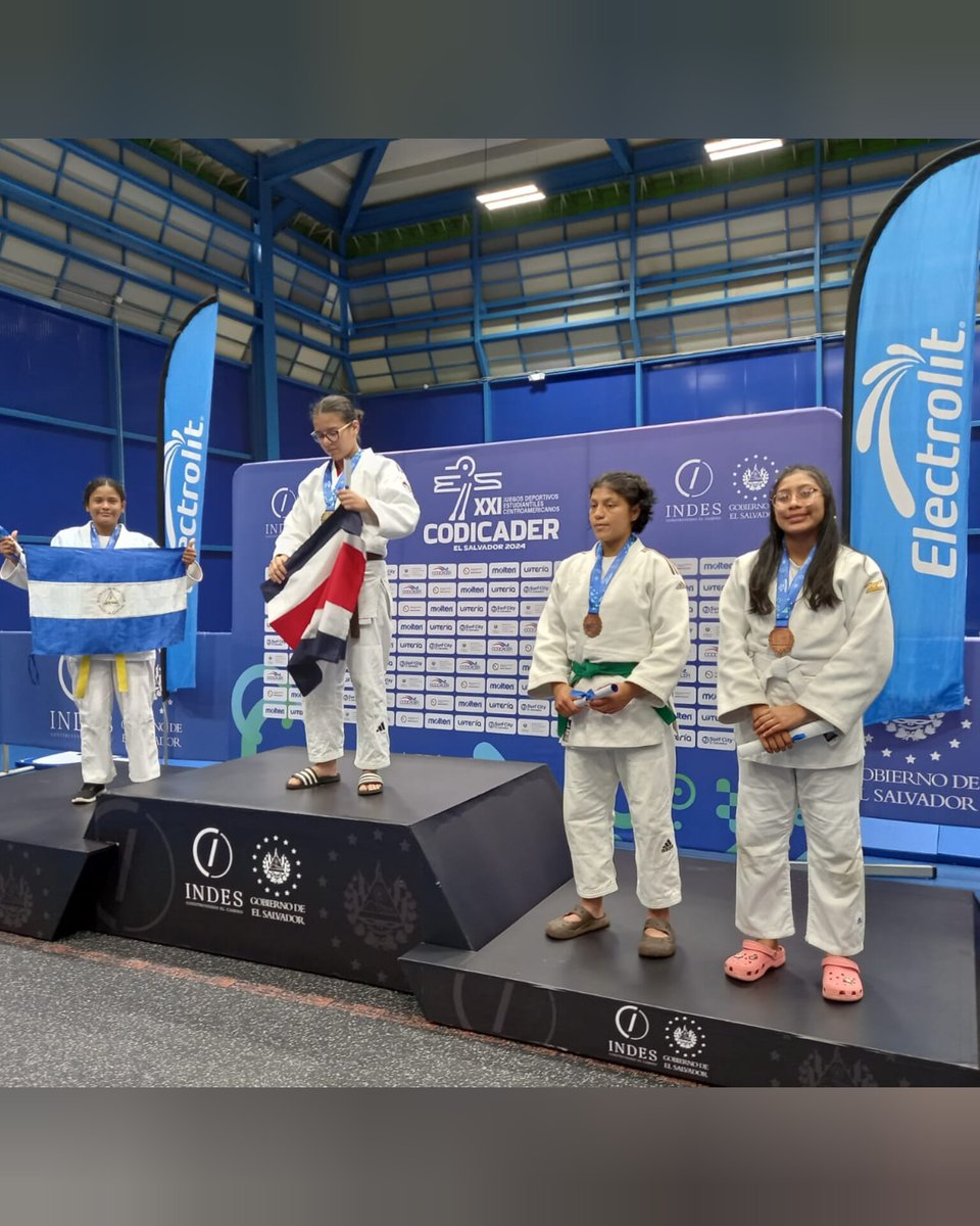 dojoclub_2011's tweet photo. Felicidades a la representación de Judo de Panamá por el 1er. Lugar obtenido en el Torneo de Judo de Juegos CODICADER 2024, con:

🥇 5 Oros ✅
🥉 5 Bronces ✅

Felicidades a nuestra atleta, NOEMY GIL, que obtuvo medalla de Bronce en -63 Kg. Femenino. https://t.co/aVlJ943PLr